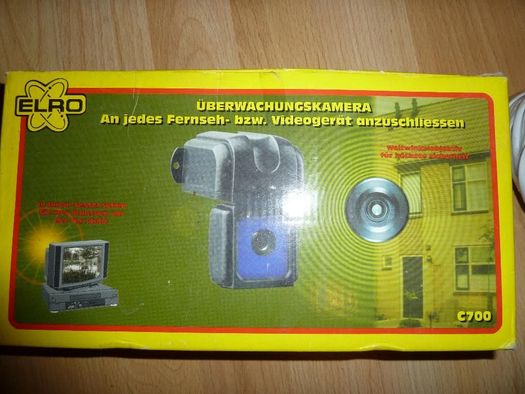 Kamera monitorująca ELRO C700 komplet do telewizora lub wideo infrarot