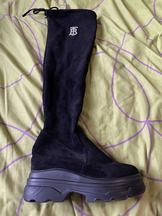 Ботфорти жіночі утеплені. 39 розмір