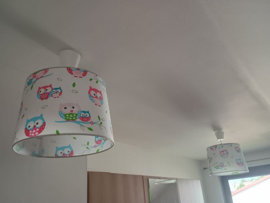 Lampy sufitowe 2 sztuki do pokoju dziecięcego