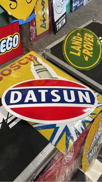 Placa esmaltada Datsun 50x30cm