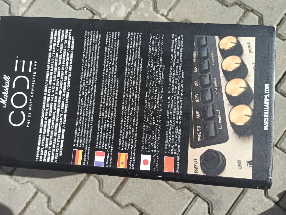 Wzmacniacz gitarowy Marshall code 25