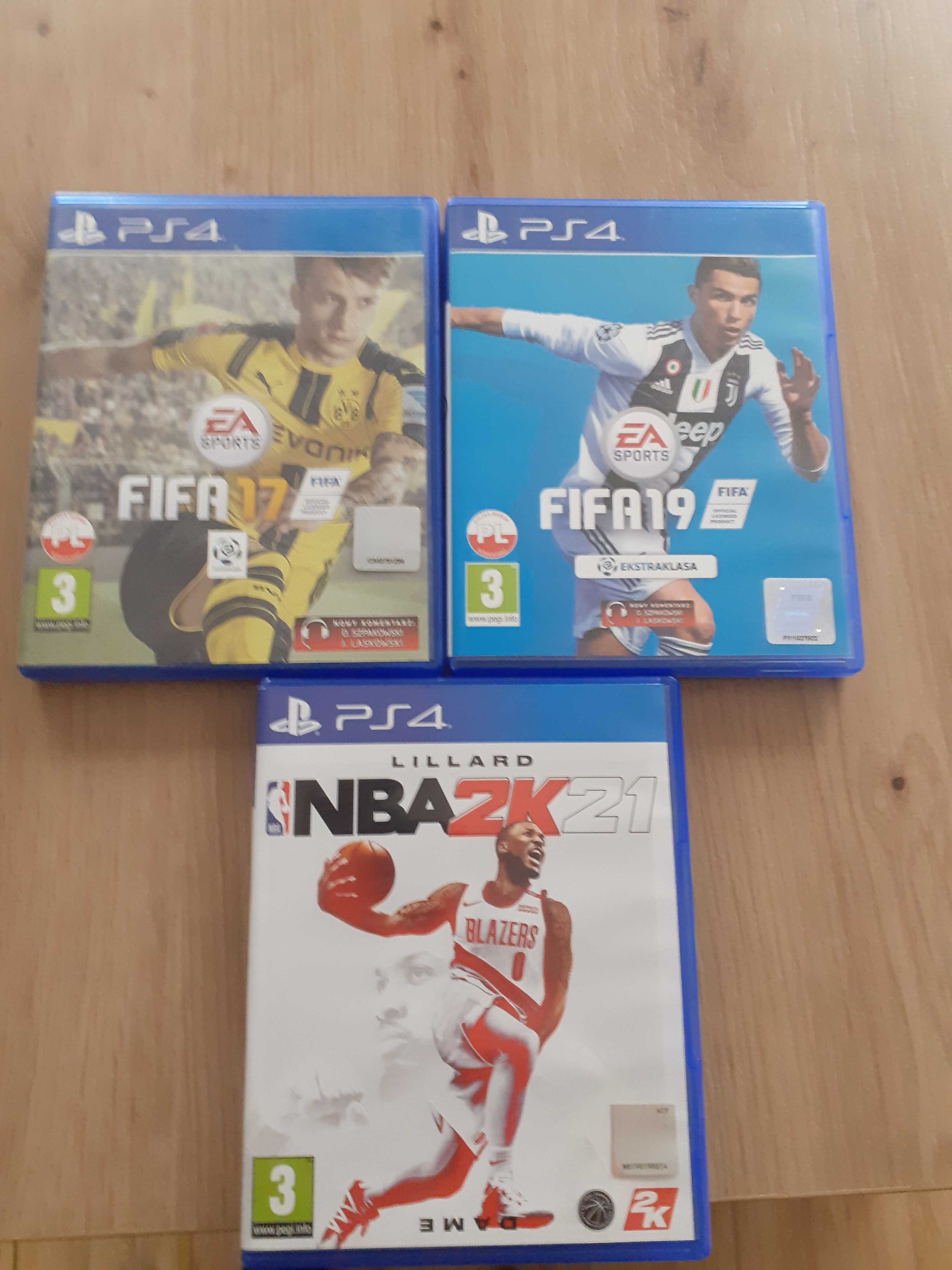 Gry ps4 NBA 21 FIFA 22,polska wersja