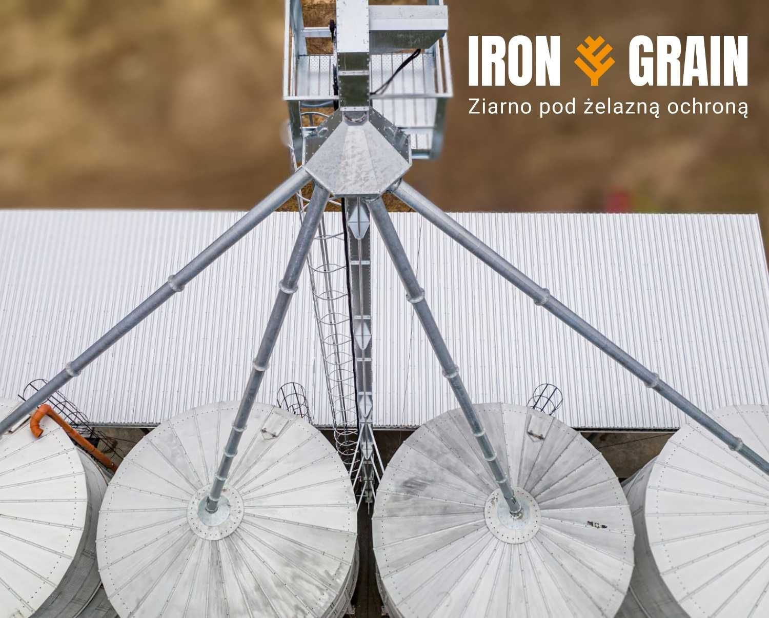 Podajniki kubełkowe do silosów podajnik pionowy na ziarna IRON GRAIN