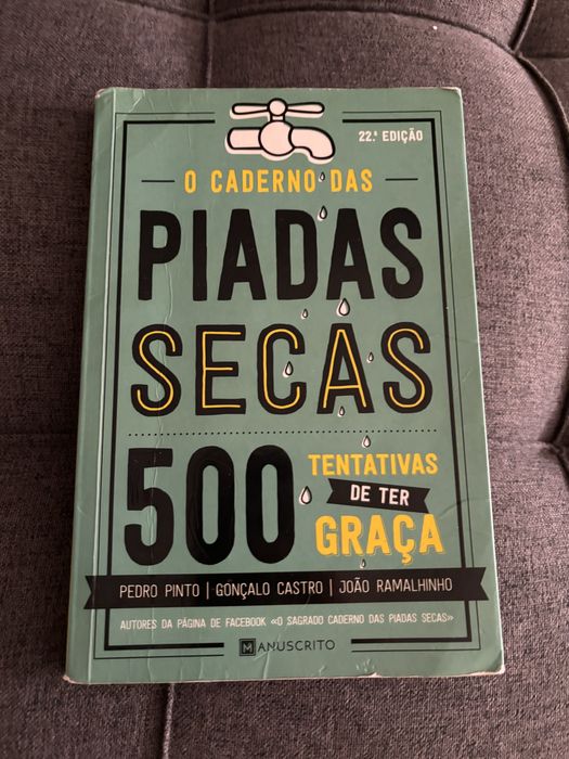 O Caderno das Piadas Secas 500 Tentativas de ter graça