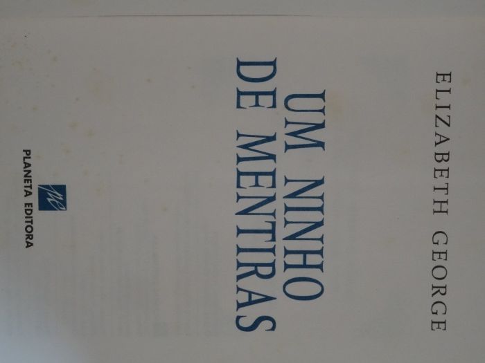 Um Ninho de Mentiras de Elizabeth George