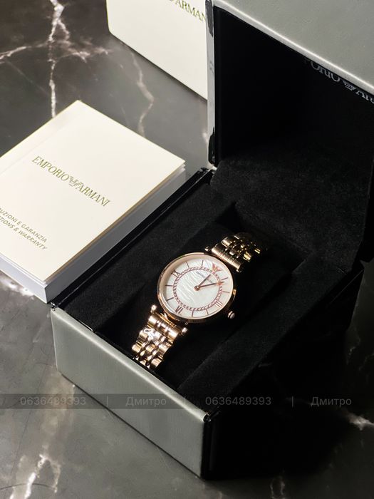 Женские часы EMPORIO ARMANI GIANNI T-BAR AR1909 Часы Армани Годинник