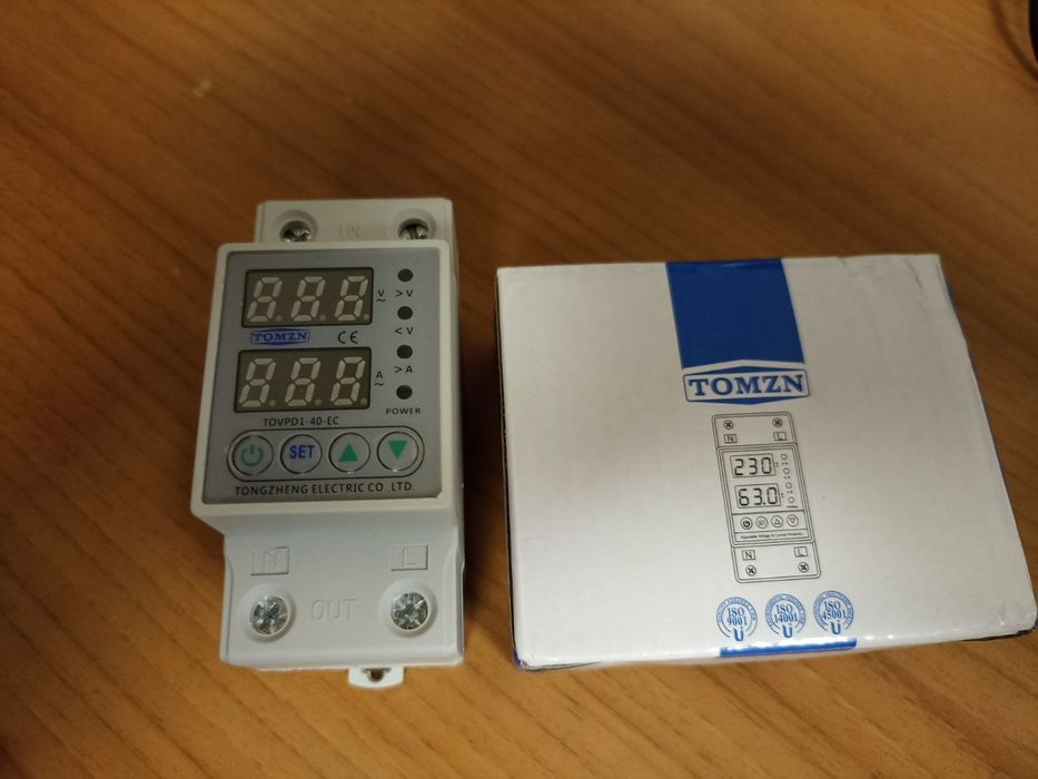 Реле напруги TOMZN 40А. Нове.