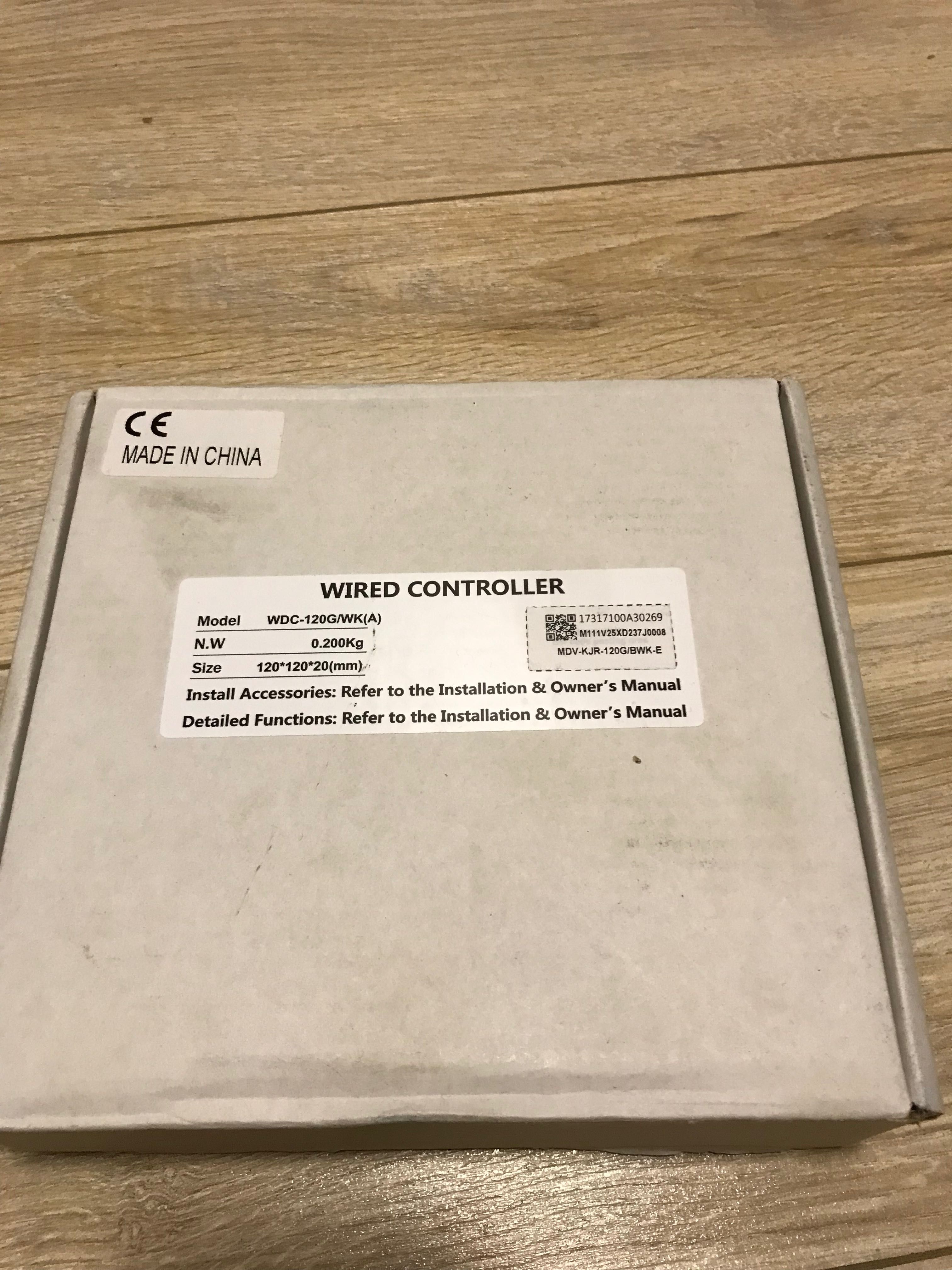 Midea "Централизованный (групповой) пульт управления WDC-120G/WK(A)"