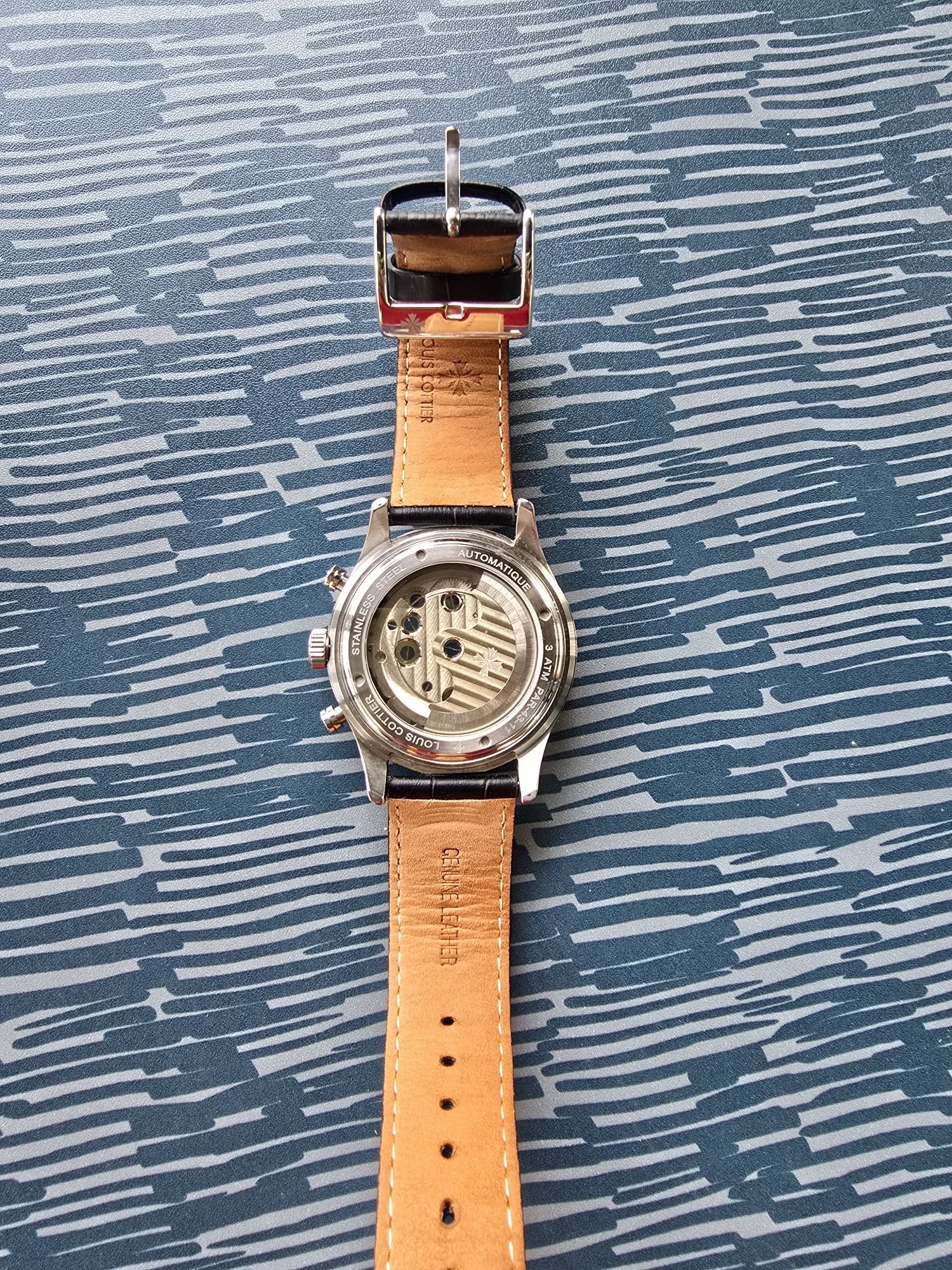 Louis Cottier Open Heart Automatic – Excelente estado