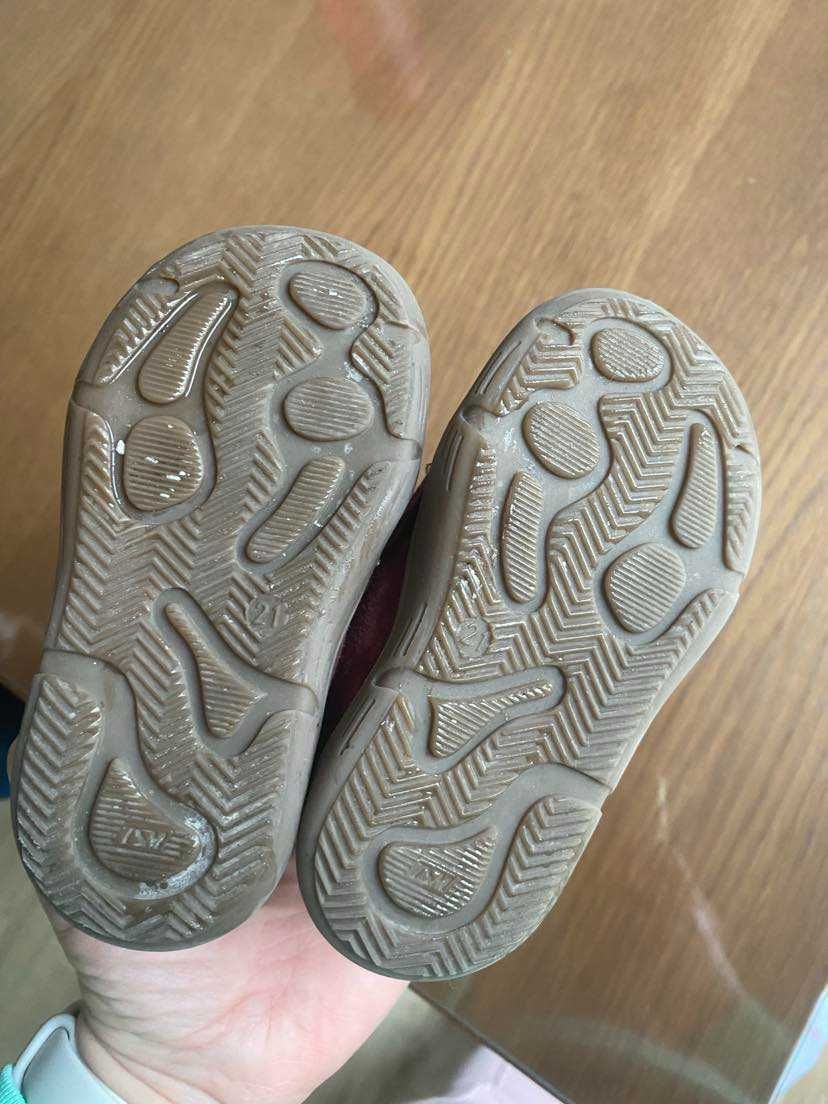 Półbuty, trzewiki Ameko, dziewczęce, rozmiar 21, barefoot