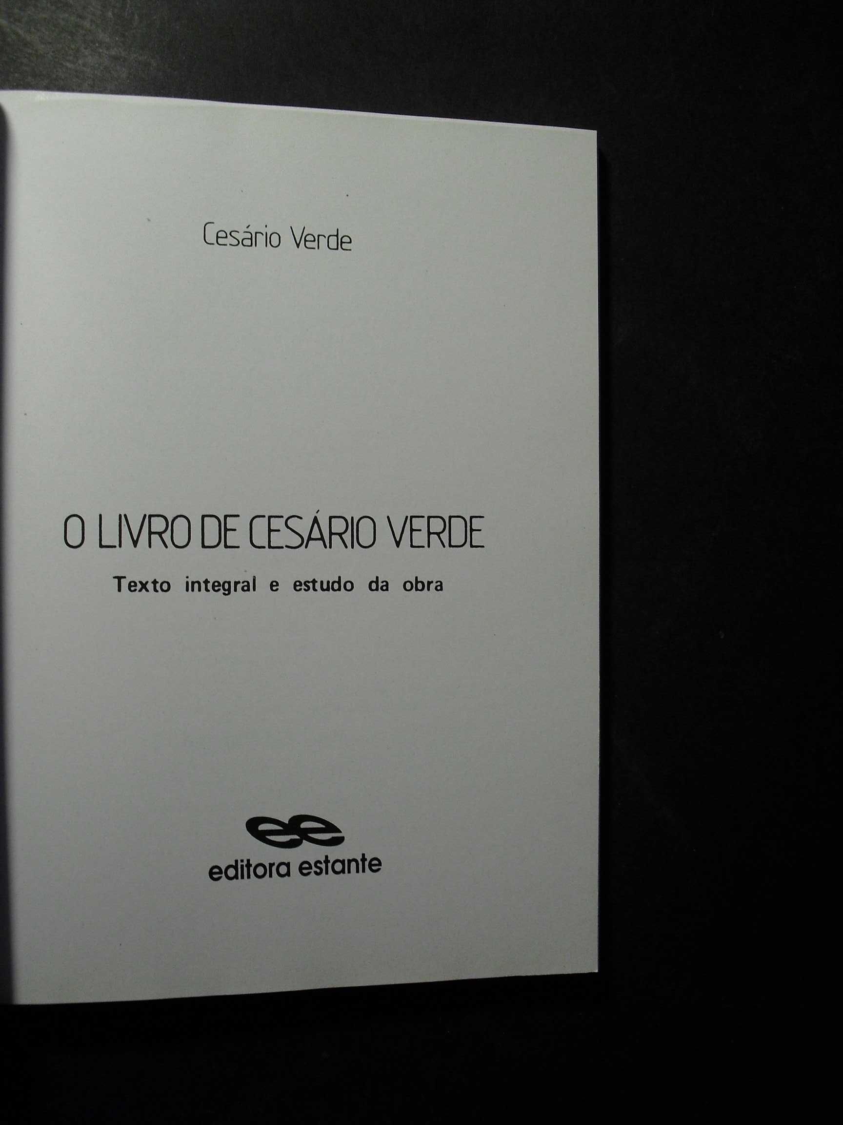 CESÁRIO VERDE-O LIVRO