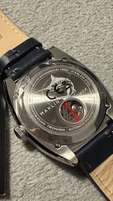 Zegarek Timex Marlin automatic silver