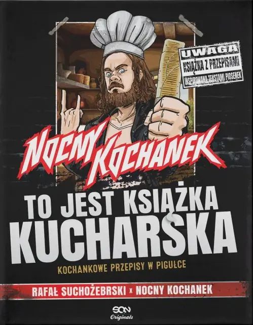 Nocny Kochanek. To jest książka kucharska. SQN Originals. Nowy Produkt