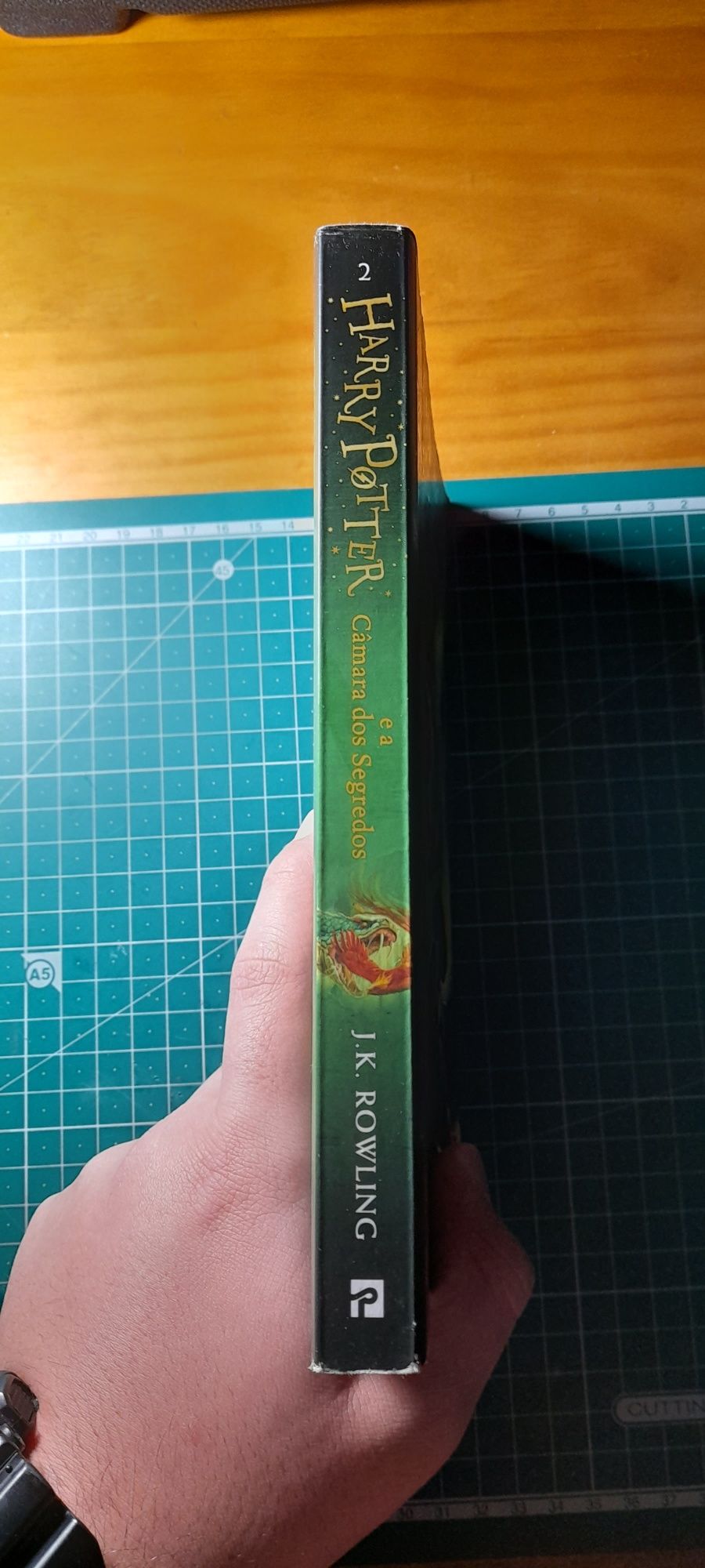 Livro "Harry Potter e a câmara dos segredos"