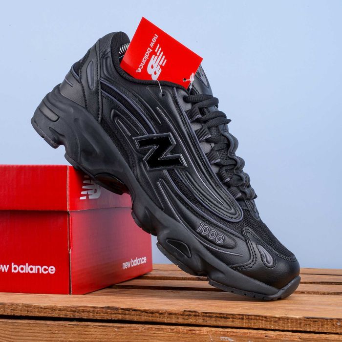 (1963) Кросівки New Balance 1000 повністю чорні (41-45) нб