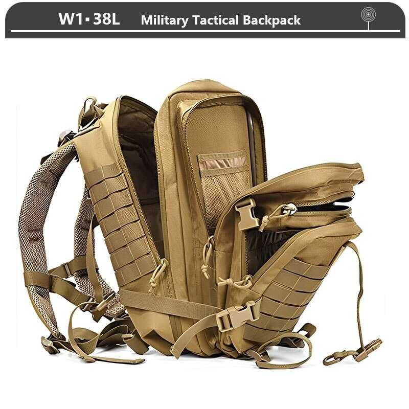 Рюкзак тактичний  W1-Acu / W1-Black 38L  military tactical