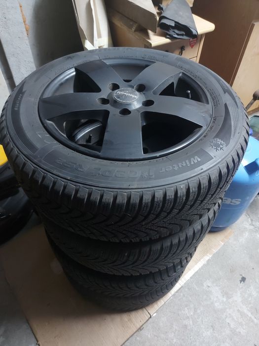Felgi 5x114,3 z oponami zimowymi Hankook Winter i*cept RS2 195/60R15