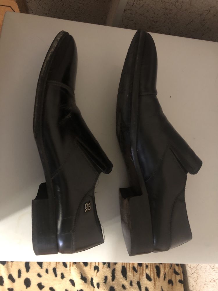 Кожанные итальянские мужские туфли 43р