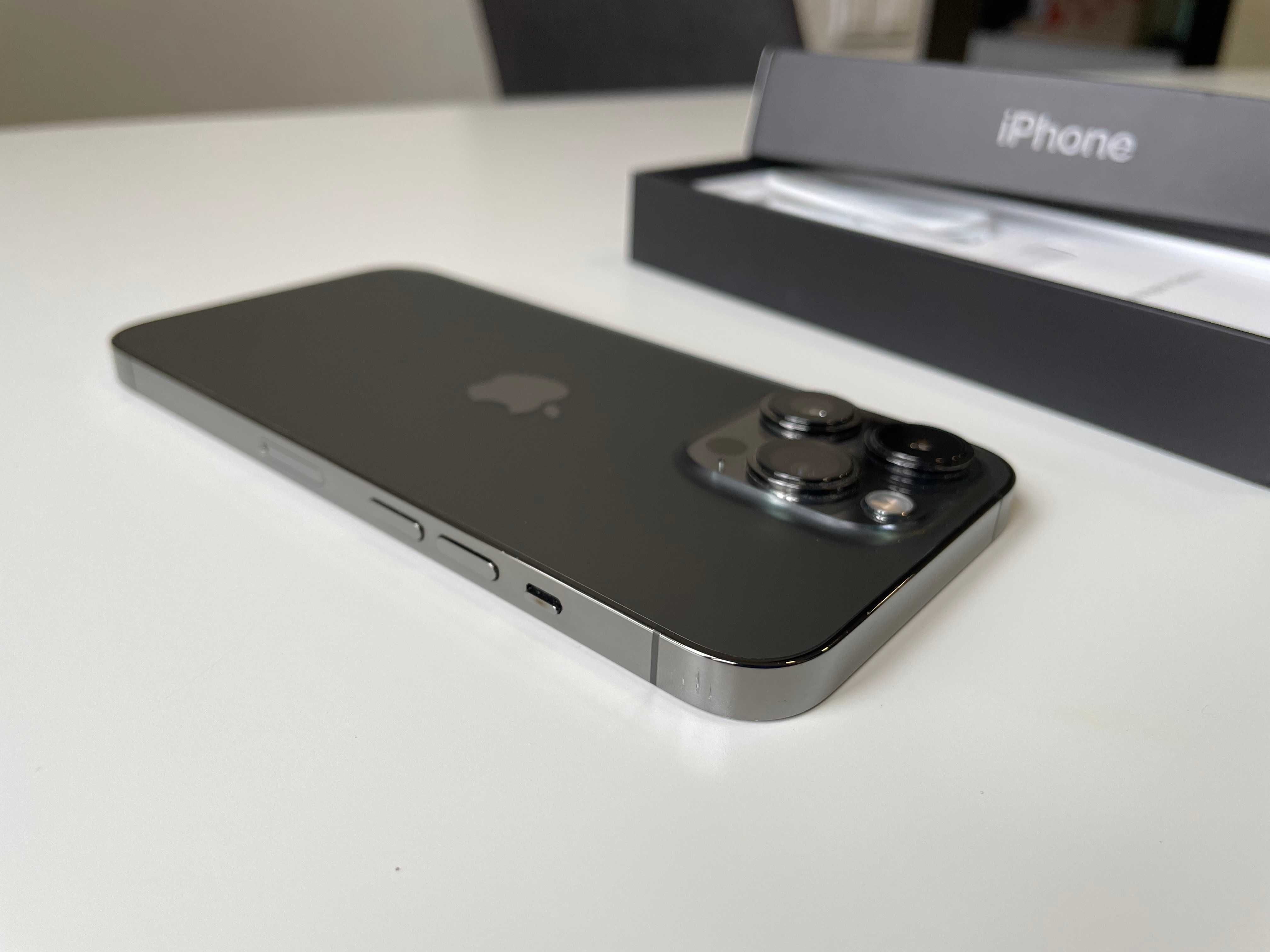 iPhone 13 pro Graphite 128 Gb Ідеальний екран, завжди в захисному склі