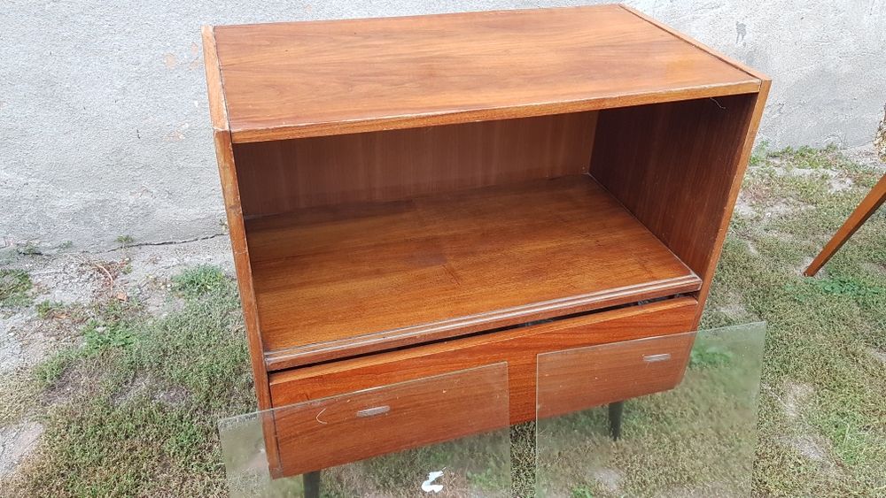 Szafka RTV pod telewizor vintage PRL