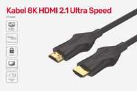 Unitek przewód HDMI 2.1 8K, 4Kx120Hz, C11060BK-3M