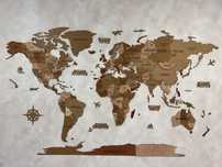 Mapa Mundo Madeira