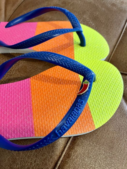 Havaianas com glitter
