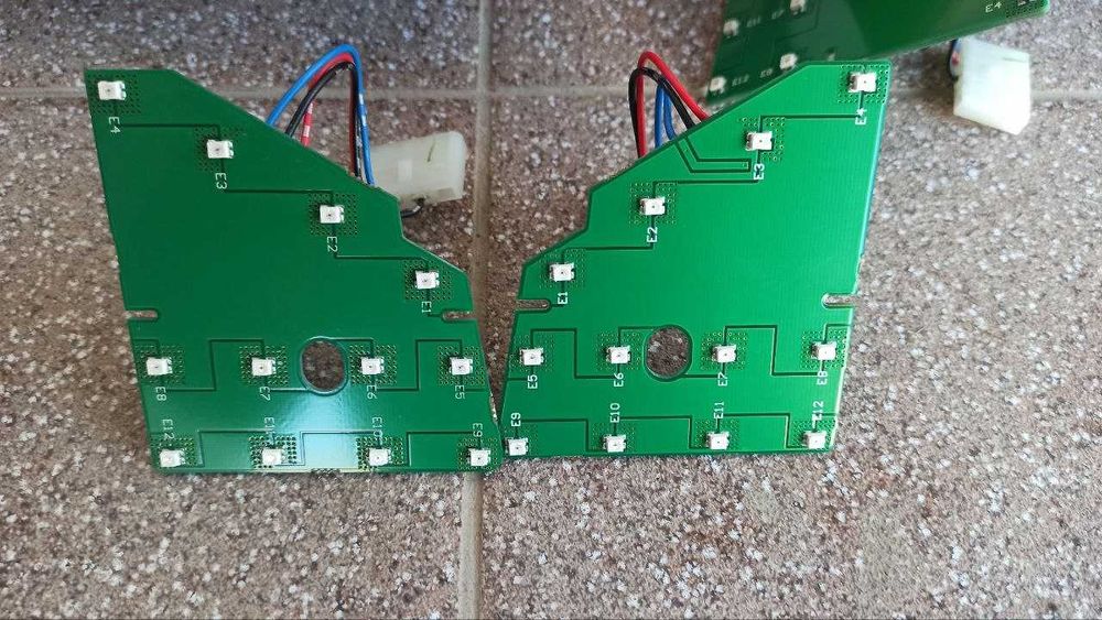 Діодна плата фонаря Nissan Qashqai j10 рестайлинг плата ліхтара фонар