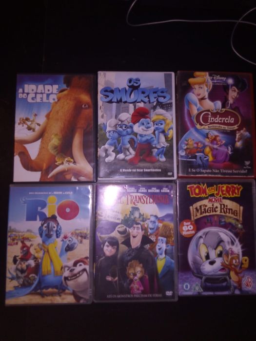 Dvd's originais de vários filmes. Desde 2,50€