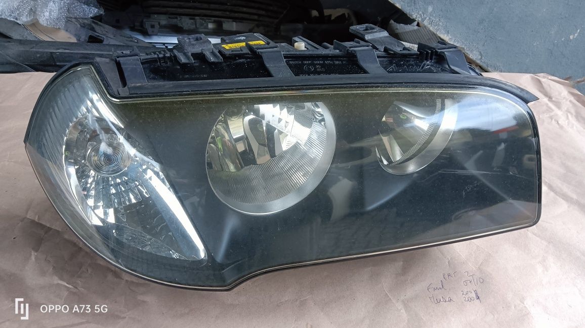 Farol BMW X3 e83 óptica 2004 ótica direita