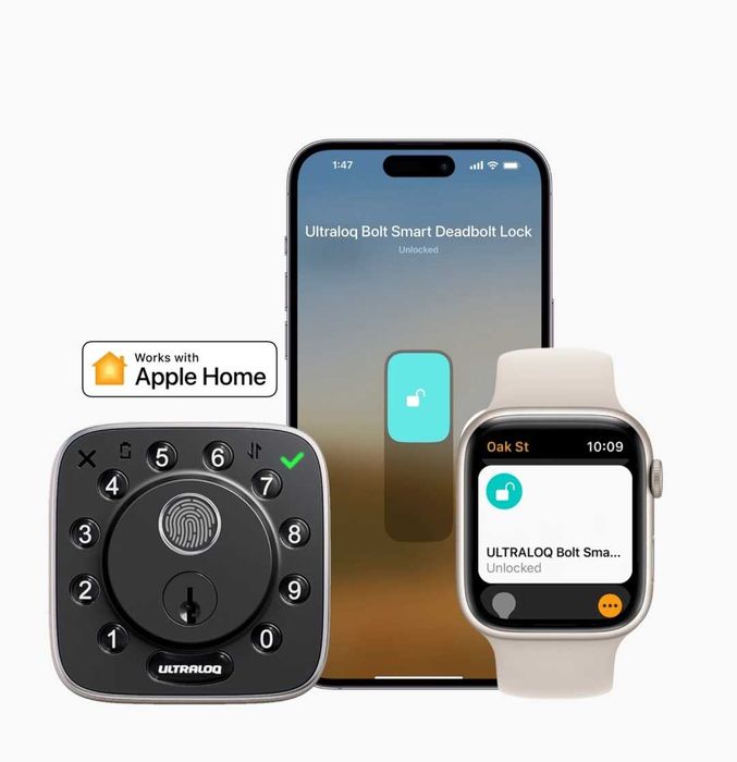 Ultraloq Bolt Smart WiFi Deadbolt Fingerprint Edition