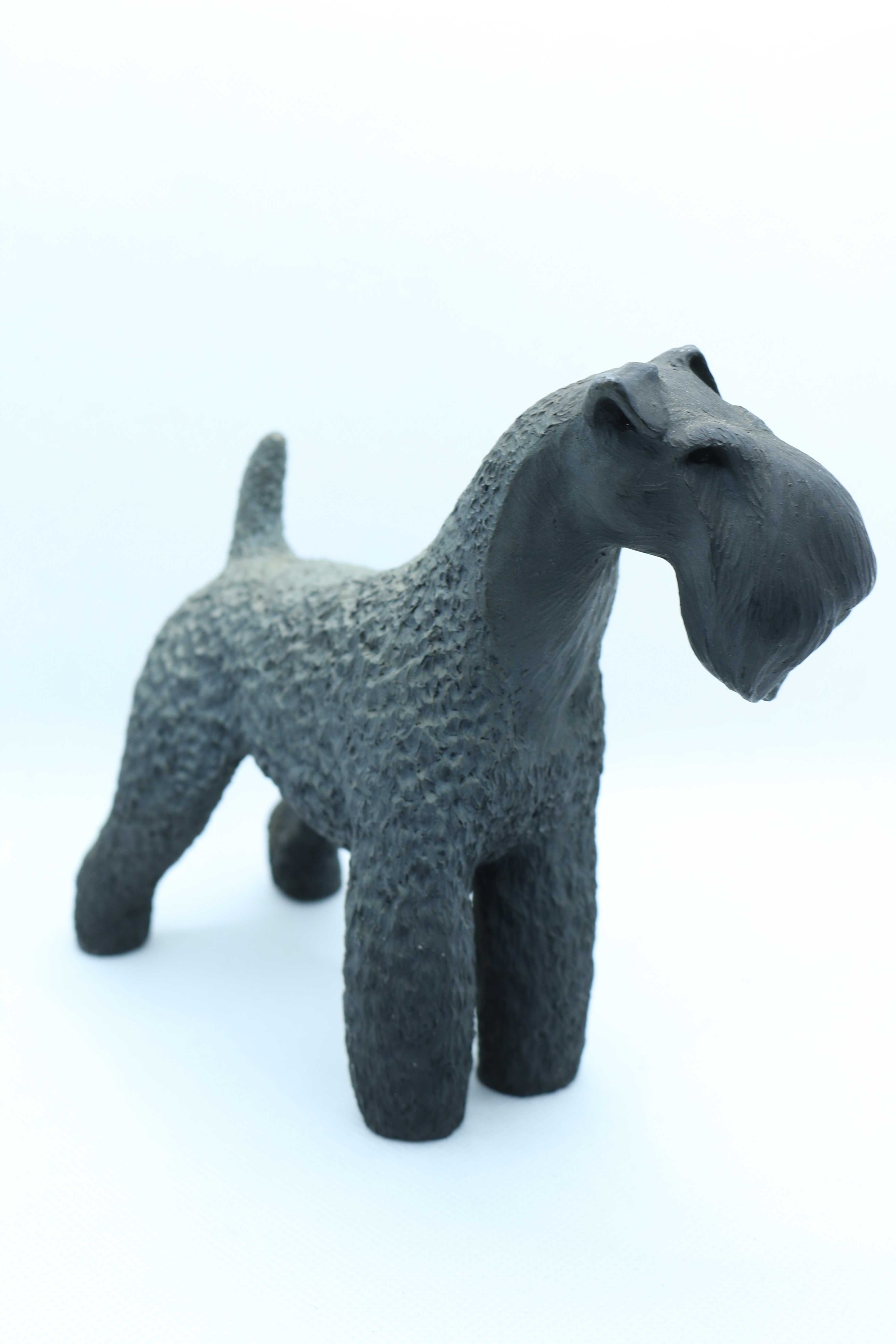 Miniatura estatueta Kerry Blue Terrier North Light
