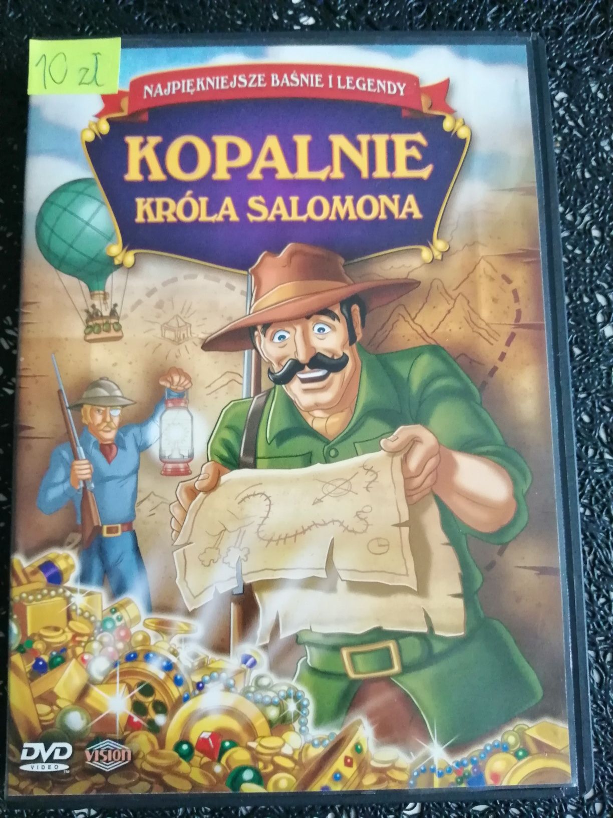 Kopalnie króla Salomona bajka DVD