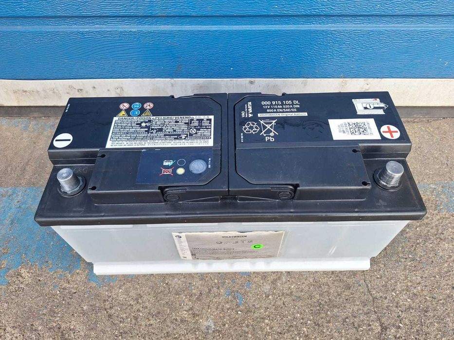 Akumulator Używany OE VW Audi Vag 110Ah 850A P+ Varta