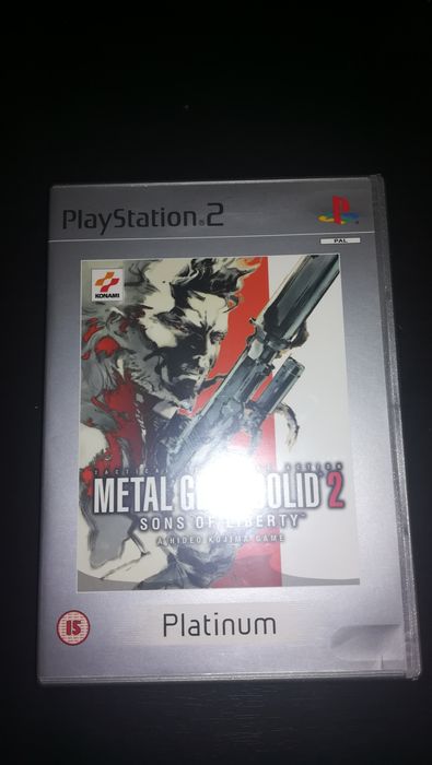 Jogo PS2 ( PlayStation 2 ) " Metal Gear Solid 2 - SOL " (Como Novo)