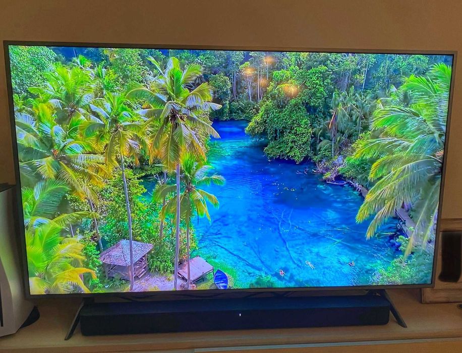 TV Samsung QLED 55" Q60R 2019/ caixa original + comando