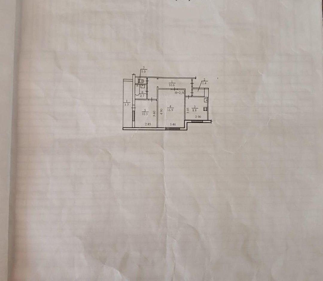 Продам 2к квартиру на ж/м Тополь 3