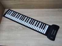 Pianino elektryczne silikonowe hykker ze-0126 elastyczne, przenośne