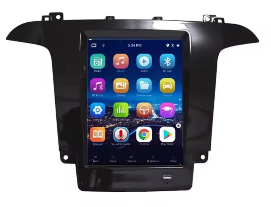 Radio nawigacja TESLA FORD SMAX 2006=2013 ANDROID wifi GPS