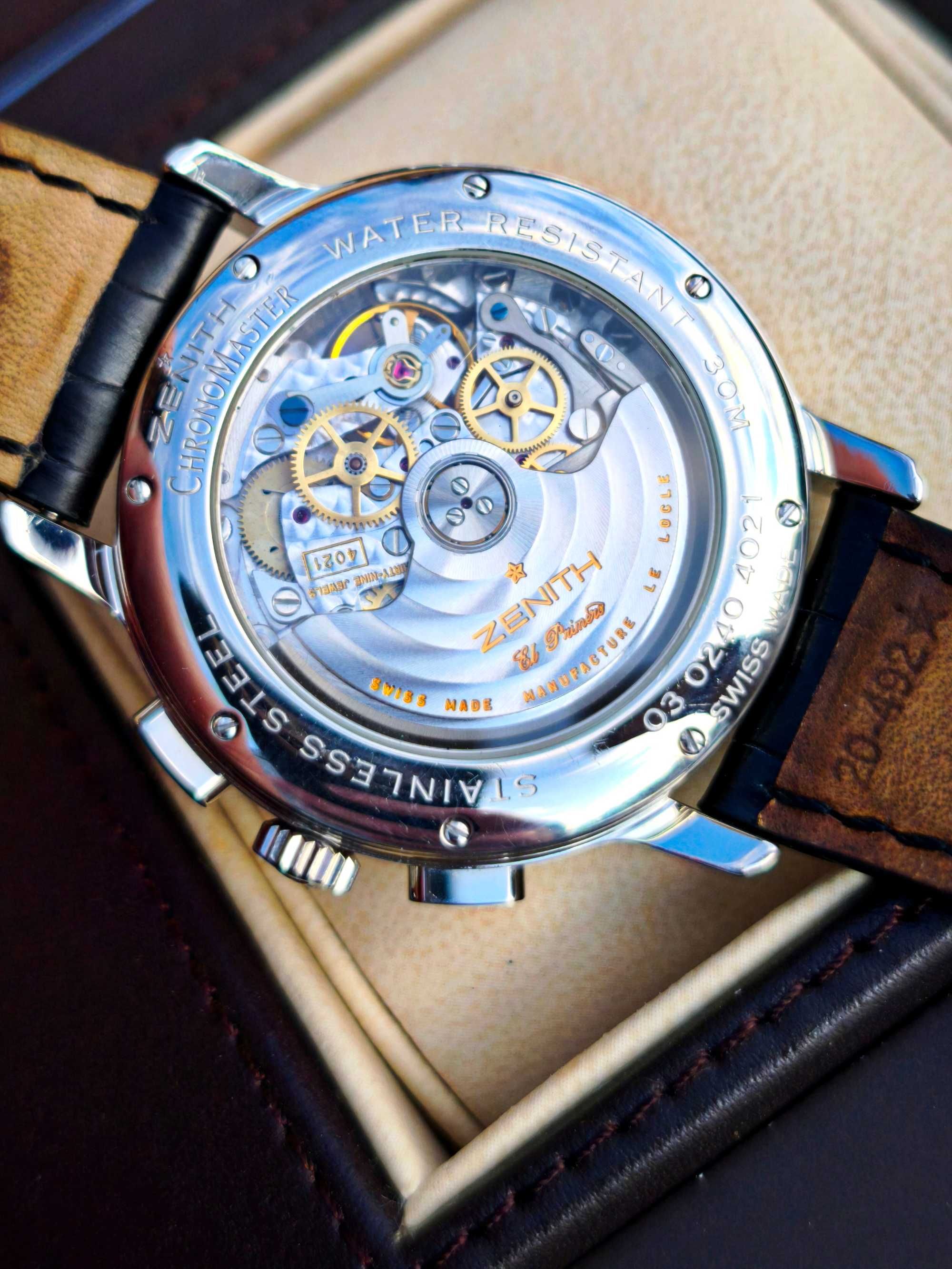 Zenith El Primero Chronomaster T Open Full Set + Service 2023 Swiss