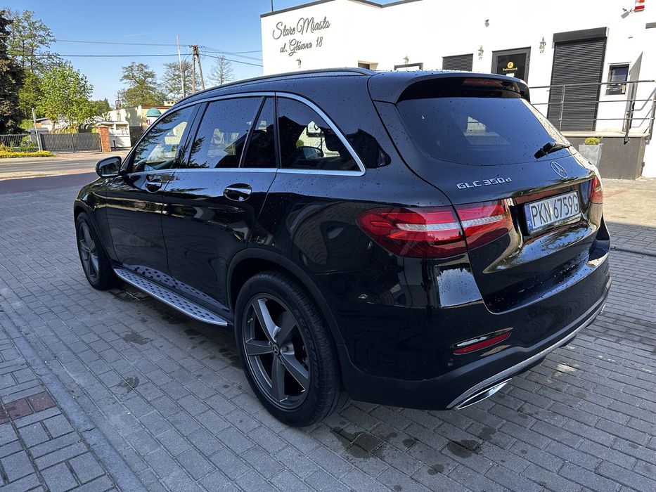 Mercedes Glc 350d AMG bogate wyposażenie