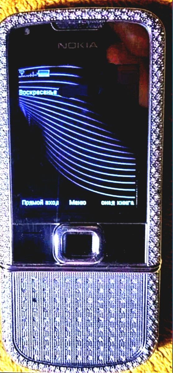 Мобильный телефон Nokia 8800,Carbon Atr,с заряд,статуэтк,фарфор,sharp