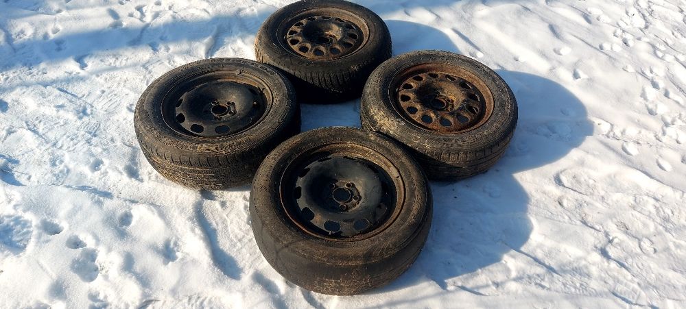 R15/5/100 вр6 2,8 титани Колеса в зборі залізни диски резина