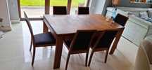 STÓŁ PAGED 90x160  lub 90x210  + 7 krzeseł Super cena ZIELONA GÓRA