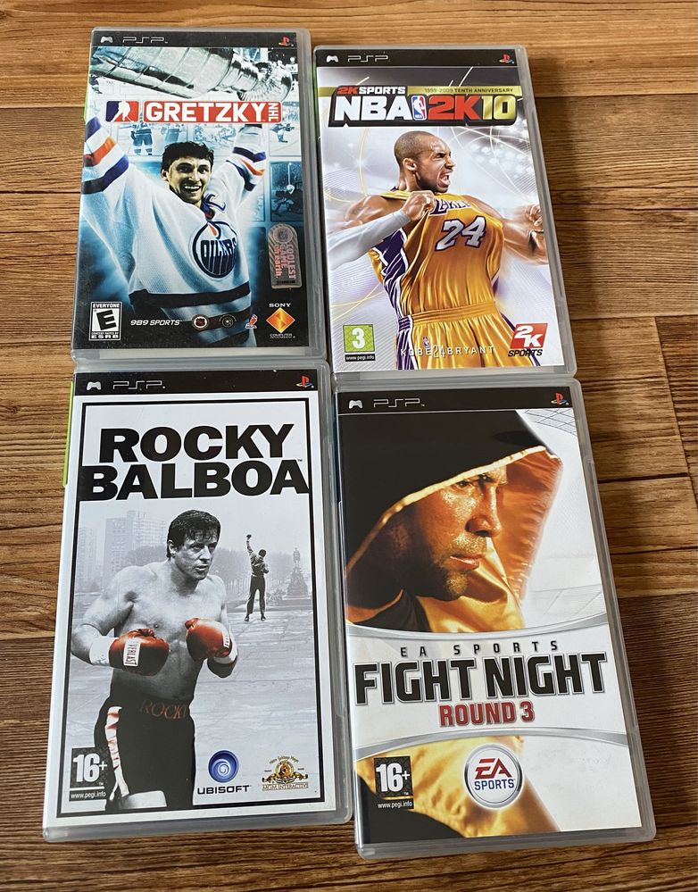 Ігри Sony PSP: Silent Hill Origins, NBA, Rocky Balboa, Fight Night