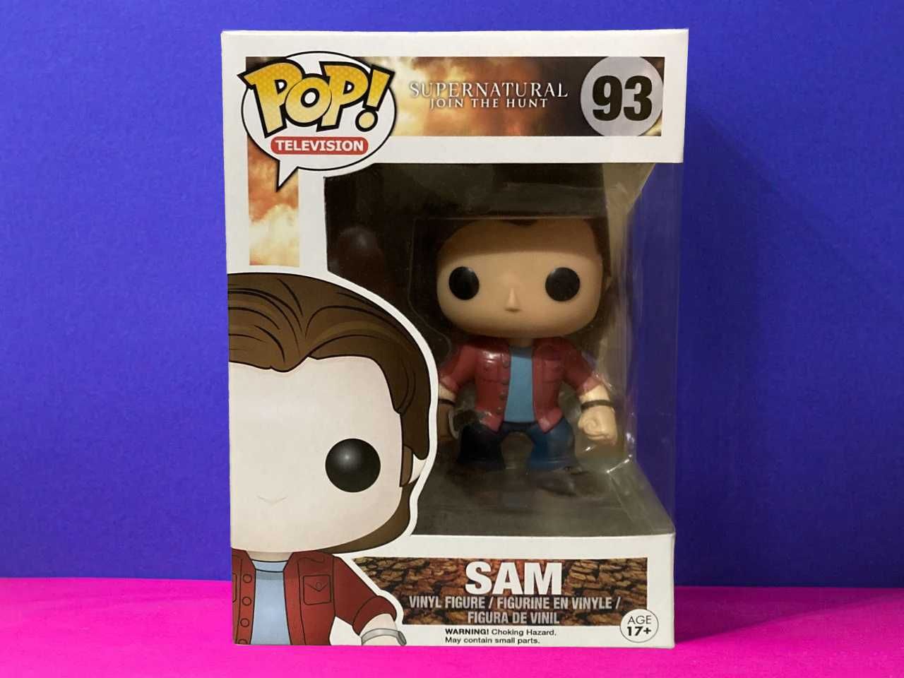 Фигурка Funko Pop Сэм Винчестер Сверхъестественное №93 Sam Winchester