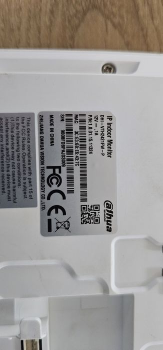 Monitor IP 7″ Dahua DHI-VTH2421FW-P