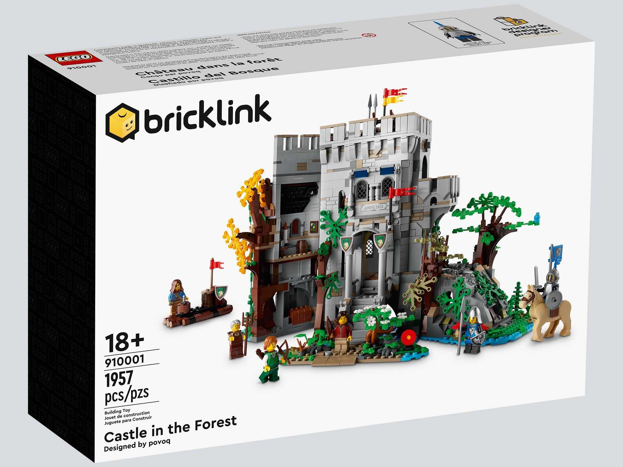 Lego Castle in the Forest - Bricklink 1.º Round