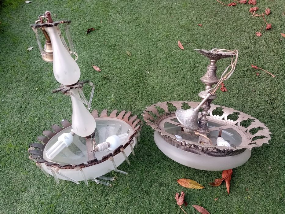 Candeeiros vários tipos