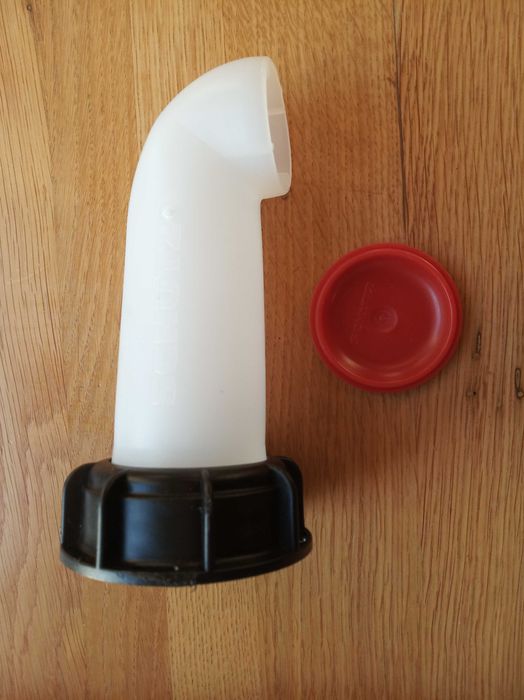 2 X WYLEWKA do mauzera, zawór, kran 6cm